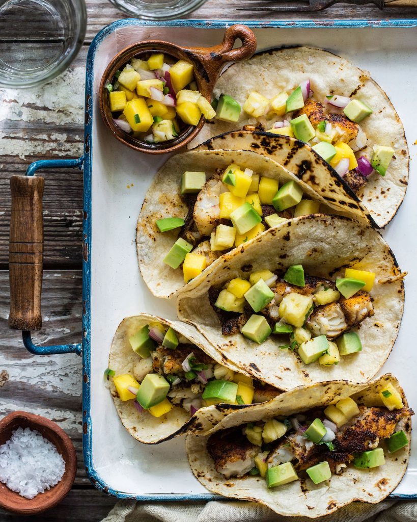 Blackened Fish Tacos | Recipes | Eitan Bernath