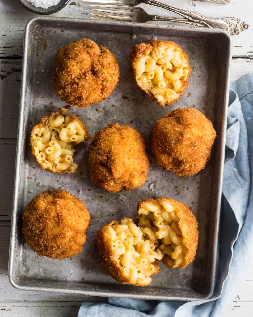 Deep Fried Mac & Cheese Balls | Recipes | Eitan Bernath