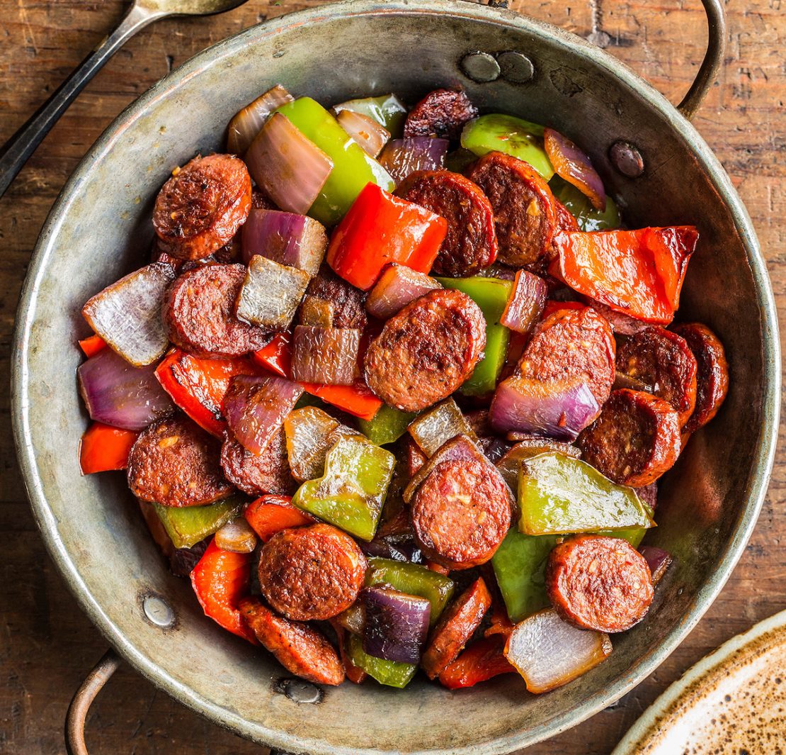 Sausage & Peppers | Recipes | Eitan Bernath