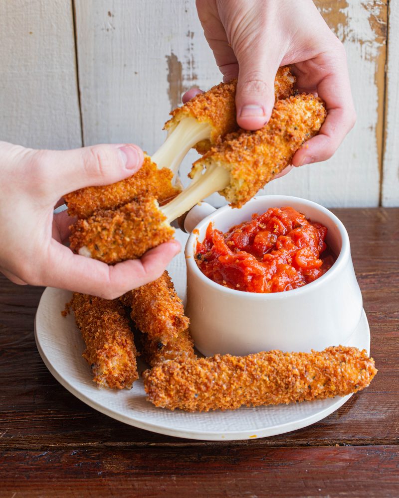 Deep Fried Mozzarella Sticks Recipes Eitan Bernath