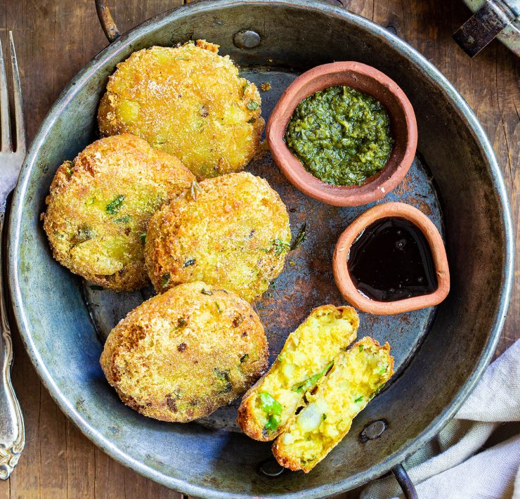 Aloo Tikki | Recipes | Eitan Bernath