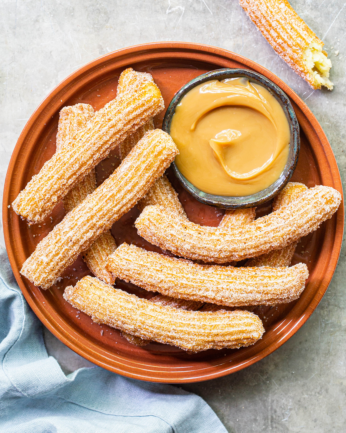 Mexican Churros With Dulce de Leche, Recipes