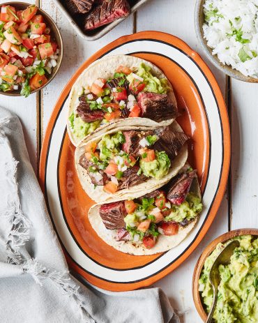 Chipotle Carne Asada Tacos | Beef | Eitan Bernath