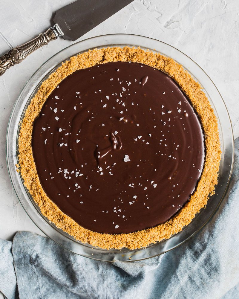 Chocolate Ganache Pie | Eitan Bernath