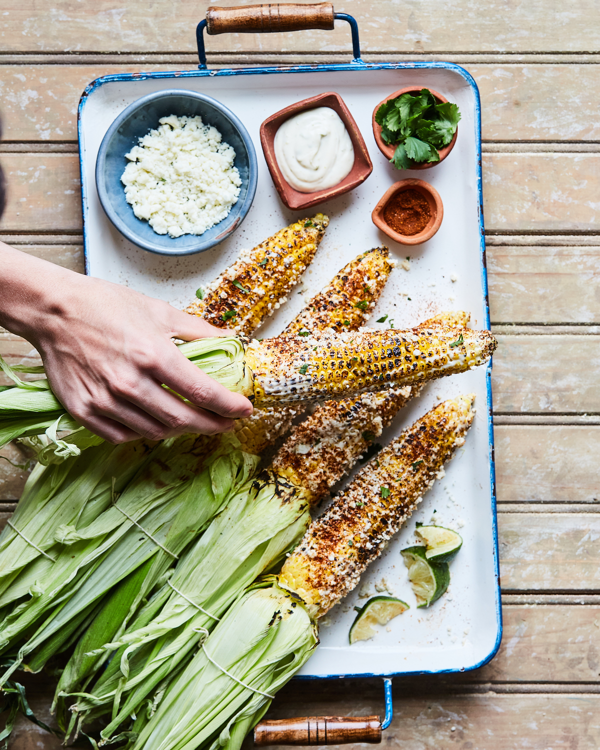 Elote (Grilled Mexican Street Corn) | Appetizers | Eitan Bernath